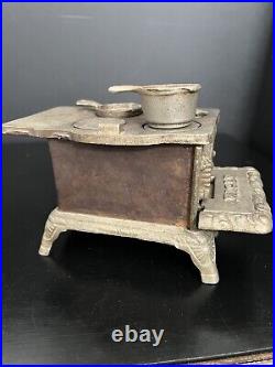 Eagle Cast Iron Salesman Sample Wood Burning Stove Oven vintage, Antique Toy