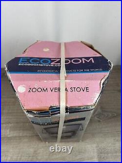 EcoZoom Cast Iron Stovetop Wood Charcoal Fuel Zoom Versa Outdoor Use Only