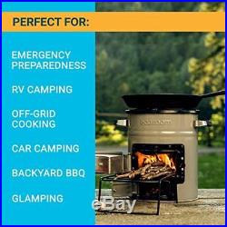 EcoZoom Rocket Stove Versa PORTABLE WOOD BURNING And Charcoal CAMP FOR OUTDOOR