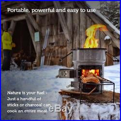 EcoZoom Versa Camping Stove Portable Wood Burning Camp Stove for Backpacking