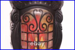 Econolite Pot Belly Wood Burning Stove Motion Lamp 1960s Light Vintage