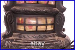 Econolite Pot Belly Wood Burning Stove Motion Lamp 1960s Light Vintage