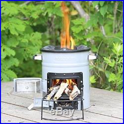 Ecozoom Barbecue Stove-Fire Stand Versa Ekozumu Bartha Wood-Burning Stove