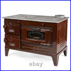 Enameled Cast Iron Wood Burning Stove, Cooker Stove, Oven Stove, Wood Stove
