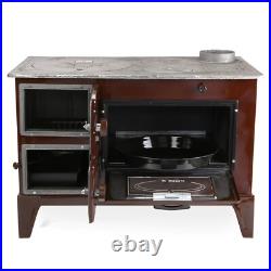 Enameled Cast Iron Wood Burning Stove, Cooker Stove, Oven Stove, Wood Stove