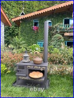 Extra Large Oven Stove, Garden Stove With Fireplace, Bread Or Pizza Baking Oven Extra Large Oven Stove, Garden Stove With Fireplace, Bread Or Pizza Baking Oven