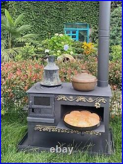 Extra Large Oven Stove, Garden Stove With Fireplace, Bread Or Pizza Baking Oven Extra Large Oven Stove, Garden Stove With Fireplace, Bread Or Pizza Baking Oven