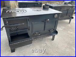 Extra Large Wood Stove, Wood Burning Cooking Oven, Handmade Kitchen Stove