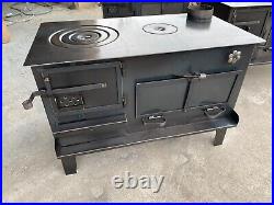 Extra Large Wood Stove, Wood Burning Cooking Oven, Handmade Kitchen Stove