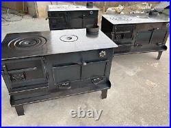 Extra Large Wood Stove, Wood Burning Cooking Oven, Handmade Kitchen Stove