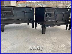 Extra Large Wood Stove, Wood Burning Cooking Oven, Handmade Kitchen Stove