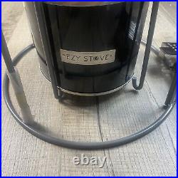 EzyStove Black Wood-fuelled Rocket Stove