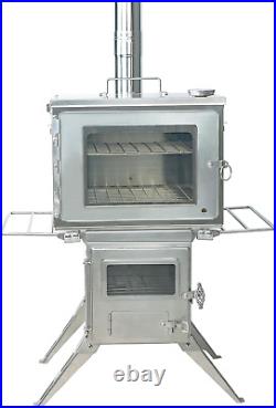 Fastfold Oven Portable Camp Oven for Wood Burning Stoves and Camp Stoves Foo Fastfold Oven Portable Camp Oven for Wood Burning Stoves and Camp Stoves Foo