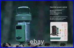 Field portable firewood stove for thermal power generation, with 5000mAh battery Field portable firewood stove for thermal power generation, with 5000mAh battery