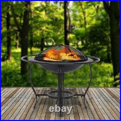 Fire Pit Heater Backyard Wood Burning Patio Deck Stove Fireplace Picnic Camping