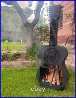 Fire Pit, Metal Guitar Fire Pit, Handmade 52 Metal Fire Pit Fire Pit, Metal Guitar Fire Pit, Handmade 52 Metal Fire Pit