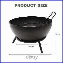Fire Pit Patio Set Bowl Outdoor Wood Burning Stove Fireplace Bowl Round Fire Pit Patio Set Bowl Outdoor Wood Burning Stove Fireplace Bowl Round