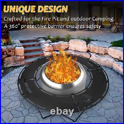 Fire Pit Solo Stove Surround Tabletop, Suitable for Bonfire Wood Burning Outdoor