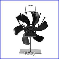 Fireplace Fan 6-blade Multifunctional Stove Fan Wood-burning Stove Durable