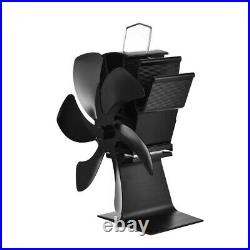 Fireplace Fan Wood-burning Stove 180100195mm 6-blade Reusable Durable