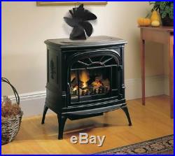 Fireplace Heat Powered Fan Enjoy Heat From Your Wood Burning Stove Home Kitchen