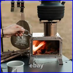 Firewood Square Stove Fire Heater Stove Picnic Hiking Camping Wood Burner Stove Firewood Square Stove Fire Heater Stove Picnic Hiking Camping Wood Burner Stove