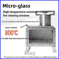 Firewood Square Stove Fire Heater Stove Picnic Hiking Camping Wood Burner Stove Firewood Square Stove Fire Heater Stove Picnic Hiking Camping Wood Burner Stove