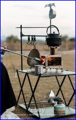 Firewood Square Stove Fire Heater Stove Picnic Hiking Camping Wood Burner Stove Firewood Square Stove Fire Heater Stove Picnic Hiking Camping Wood Burner Stove