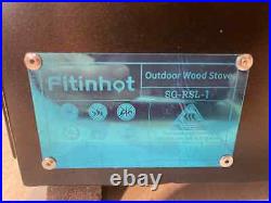 Fitinhot Portable Outdoor Wood Stove with Chimney Pipes (M5)