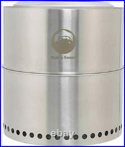 Flame Stove MAX OF-BMAX Silver Approx? 36×H40cm Wood-burning Fujimi Sangyo F/S