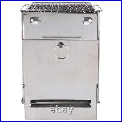 Foldable Wood Burning Stove Outdoor BBQ Stove Portable Wood Burning Stove