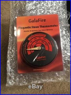 GalaFire Silent Heat Powered Wood Stove Fan for Pellet / Wood Burning Stove Log
