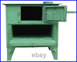 Green wood burning Stove and Cooker, wood stove