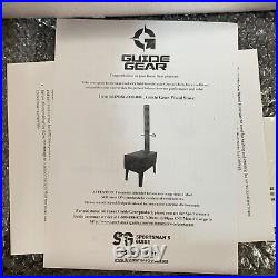 Guide Gear Outdoor Portable Wood Stove Adjustable Camping Hiking 648081 #8294
