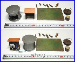 Handmade Miniature Doll House wood-burning stove coal stove cooking stove JAPAN