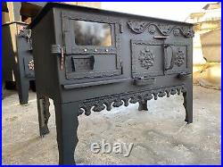 Handmade Wood coal Stove Cooking Large Baking Oven Camping Survival Wood Burning