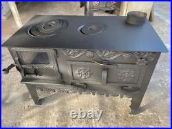 Handmade Wood coal Stove Cooking Large Baking Oven Camping Survival Wood Burning