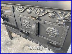 Handmade Wood coal Stove Cooking Large Baking Oven Camping Survival Wood Burning