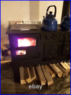 Handmade Wood coal Stove Cooking Large Baking Oven Camping Survival Wood Burning