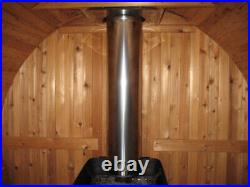 Harvia Chimney Pipe Extension WHP 500 NEW for Wood Burning stove NEW