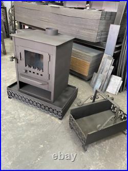 Hearth with Tiny Fireplace Caravan Stove Mini Heating Stove Wood Burning Stove