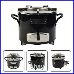 Heat Efficient Wood Burning Stove Perfect for Camping and Outdoor Cooking Needs