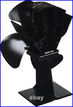Home-Complete Stove Fan- Heat Powered Fan For Wood Burning Stoves Or Fireplaces