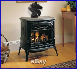 Home-Complete Stove Fan- Heat Powered Fan for Wood Burning Stoves or and Low Air