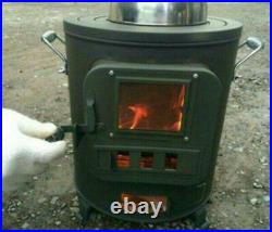 Honma Seisakusyo Cooking Stove Black Wood Burning Fireplaces RS-41 YAMAZEN