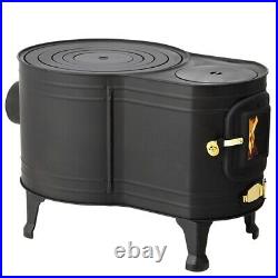 Honma Seisakusyo Factory ASW-60B Wood-burning stove Black