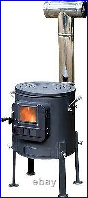 Honma Seisakusyo RS-41A Cooking Stove Wood Burning Fireplaces New Ship From JPN