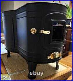 Honma Wood Stove Stainless Steel Black Heat Resistant with Window ASW-60B Honma Wood Stove Stainless Steel Black Heat Resistant with Window ASW-60B