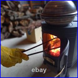 Honma Wood Stove Stainless Steel Black Heat Resistant with Window ASW-60B Honma Wood Stove Stainless Steel Black Heat Resistant with Window ASW-60B