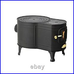 Honma Wood Stove Stainless Steel Black Heat Resistant with Window ASW-60B Honma Wood Stove Stainless Steel Black Heat Resistant with Window ASW-60B